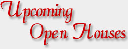 Upcoming Open Houses